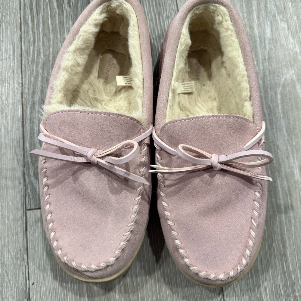 My Slippers - Cozy Pink Suede Women's Slippers